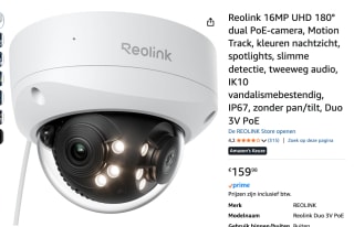 Reolink Duo 3v PoE voor €159,98 bij Amazon