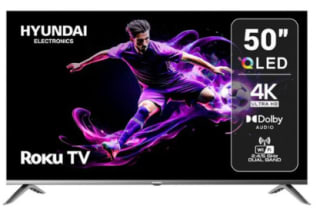 Smart TV Hyundai 50" 4K QLED por $5,999 | Oferta HEB