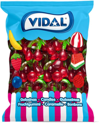 1 Kg Vidal Golosinas. Cerezas Gigantes por 4.90€