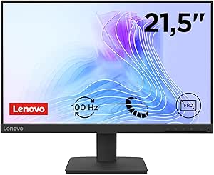 Lenovo L22-4e Monitor FHD 21.5" IPS, HDMI 1.4 VGA, 16:9, 100 Hz, 4ms por 69.90€