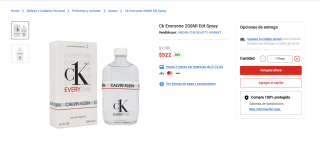 Perfume CK Everyone 200ml por $522 | Elektra