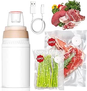 Hiwoor Selladora al Vacío Portátil por 13,49€