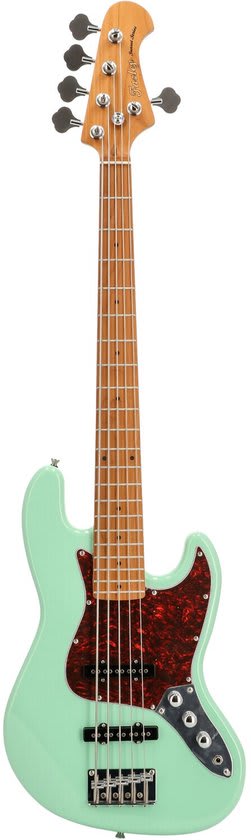 Fazley Sunset Series Jellyfish 5 Surf Green basgitaar voor €90,90 bij Bax shop