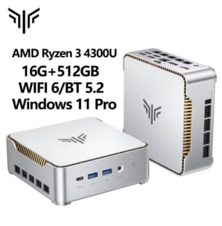 Mini PC KAMRUI AMD Ryzen 3 4300U, 16GB de RAM, 512GB SSD,Windows 11 Pro por 155.61€