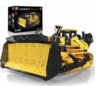 Mould King 17049 - Mould King Bulldozer voor €148,83 dmv code bij Aliexpress