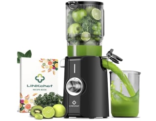 LINKChef licuadora de prensado en frío con boca de 115 mm por 129,99€