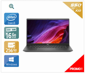 PC portable Dell Vostro 5402 14" i5 Gen 11 16Go RAM 256Go SSD Windows 11 à 269€