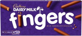 Cadbury Fingers Milk Chocolate Biscuits 114g £1