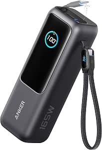 Anker Zolo Power Bank 25.000mAh 165W con Tres Puertos USB C por 63.99€