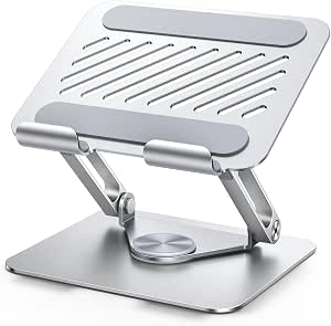 UGREEN iPad Stand 360° Rotating Foldable Adjustable Mount Compatible with iPad 10th 1