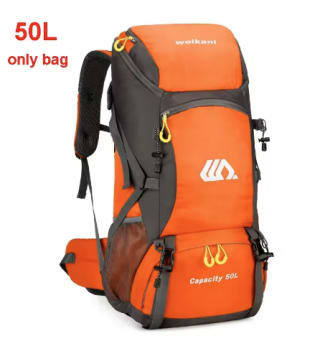 Mochila de viaje de 50L impermeable deportes al aire libre por 17.02€