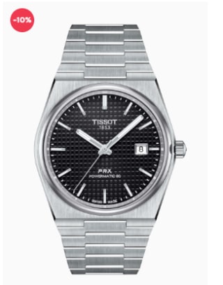 Tissot PRX Powermatic 80 T137.407.11.051.00 à 701,10€