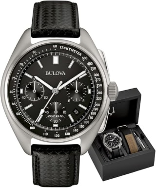 Reloj Bulova Lunar Pilot 44mm Negro Dorado por $8,586 | Amazon