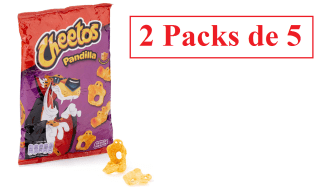 2 Packs de 5 Bolsas de CHEETOS Pandilla Snack con sabor a queso de 75 g. por 10.7€