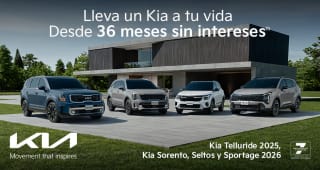 Vehículos KIA a 36 meses sin intereses