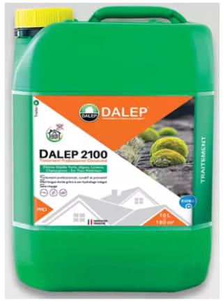 Bidon de 10L ongicide et anti-dépôt vert Professionnel Concentré DALEP 2100 à 121,42€