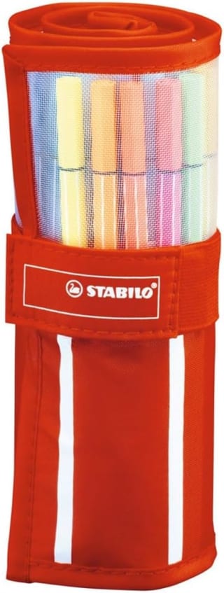 Stabilo point 68 viltstiften rollerset (30 stuks) voor €17,99 bij Amazon