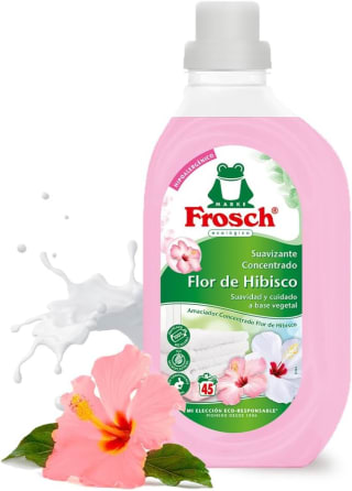 Frosch Suavizante Concentrado Liquido Ecológico Flor de Algodón 45 lavados por 1.70€