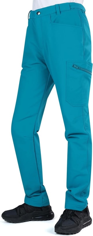 KUTOOK Softshell Pantalones Trekking Mujer Invierno por 12.91€ varios colores