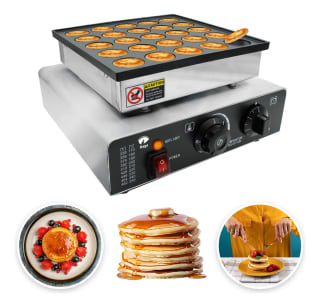 Máquina eléctrica industrial 25 mini hotcakes por $645 en Mercado Libre