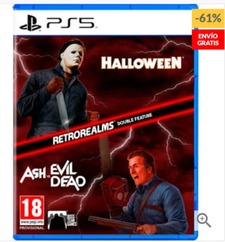Halloween and Ash Evil Dead RetroRealms Double Feature PS5 por 19.95€