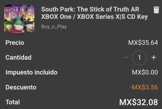 South Park: The Stick of Truth Xbox por $32 | Kinguin