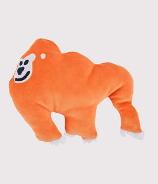 Peluche Gorille orange Petit bateau à 6,76€