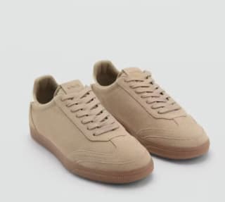 Deportiva serraje de piel por 22.99€