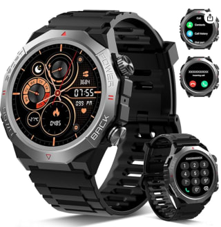 Reloj Inteligente Hombre Mujer con Llamadas, 1.39" Militar Smartwatch con 110+ 29.99€