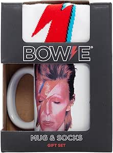 Pyramid International David Bowie / Bob Marley Mug and Socks Gift Set