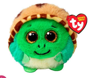TY Puffies Cruiser Turtle 10cm por 3.99€.