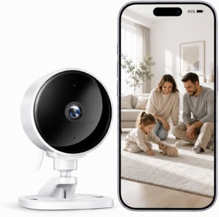 WOLFANG Camara Vigilancia WiFi Interior 1080P, Detección Humano por 9.99€