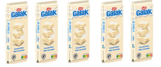 5 x Galak Tableta de Chocolate Blanco 200g, Leche Entera, Vainilla Natural a 9.95€
