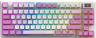 MSI FORGE GK600 TKL WIRELESS VIOLET US Toetsenbord voor €59,90 bij Bol