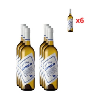 Pack 6 Botellas Osborne Vermut Domingo blanco por 14.99€.