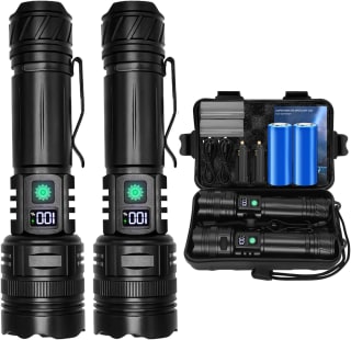 Pack 2 linternas LED alta potencia por 19.48€.