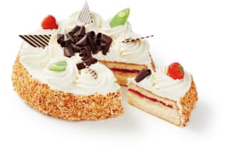 Alle Slagroomtaarten voor €11,99 bij de hema