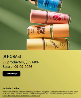 99 Productos a $99 en Bath & Body Works (9 Horas)