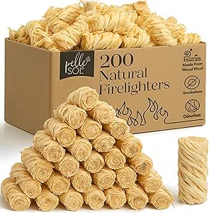 Pelle & Sol 200 Natural Firelighters – £9.25