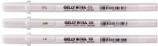 Sakura Gelly Roll White, Bright White pennen in etui, voor €9,26 bij Bol