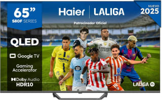 TV QLED 65" Haier S80F Series H65S80FUX, Smart TV (Google TV) por 399.90€