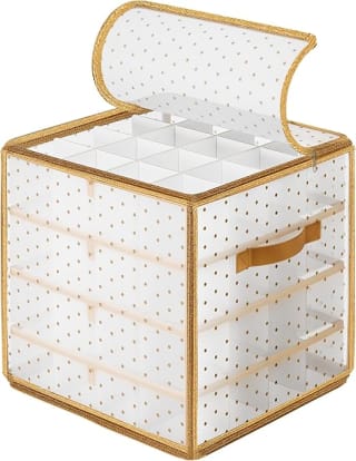 SONGMICS Opbergdoos Voor Kerstballen voor €19,59 bij Amazon