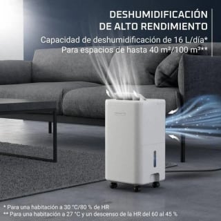 Rowenta DH5260 Deshumidificador 16L por 179,00€