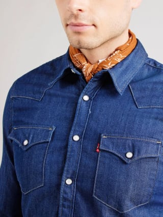 Levi's Barstow Western Standard camisa hombre por 28,86€