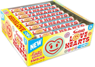 Swizzels Giant Love Hearts 24 Pack for £6.10 Prime Day Deal