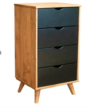 Cómoda Lia VEKKAHOME 4 cajones Gran Oferta $49.990 Solo disponible en falabella.com
