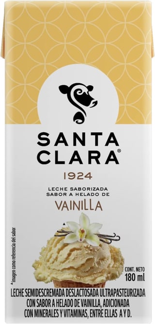 Leche Sabor Helado Vainilla 180ml x27 por $194 | Amazon
