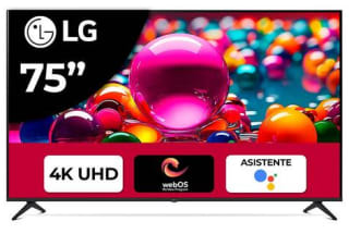 Smart TV LG 75" 4K UHD + TV JVC 43" por $11,049 | Office Depot (Santander MSI)