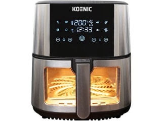 Freidora de aire KOENIC KAF 71523 B, 1500 W, 7.2 l Cesta XXL, 80-200°C por 28.01€