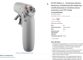 Dji Rc Controller Motion 2 voor €79,99 bij Amazon
